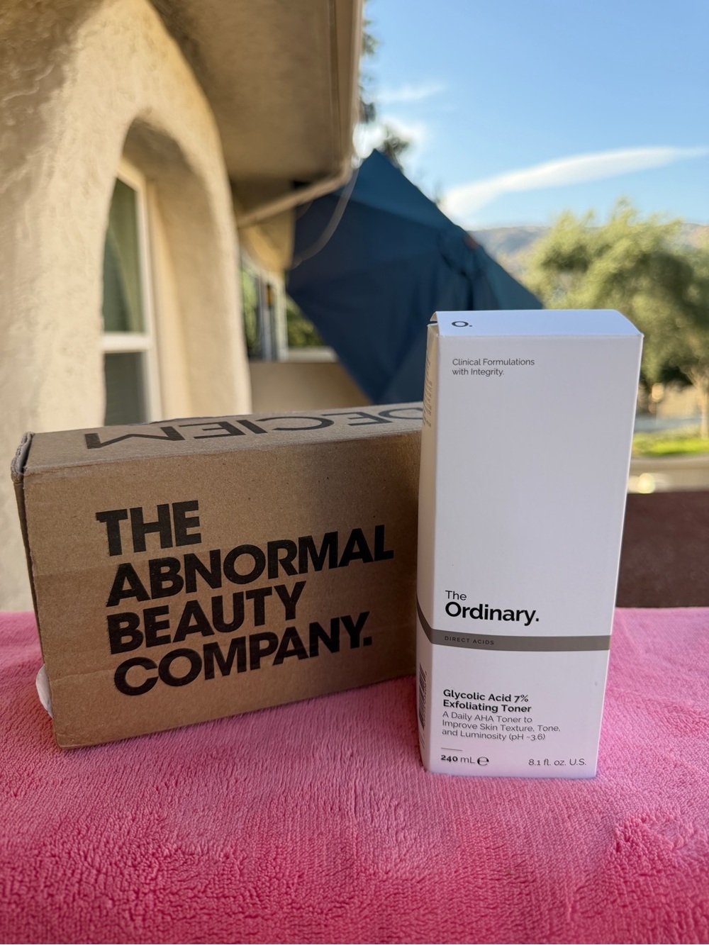 The Ordinary Glycolic Acid 7% Exfoliating Toner 240mL 8.1 oz